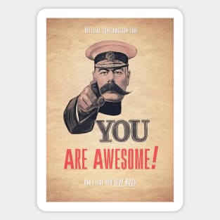 You are Awesome & I Like You Very Much Sticker